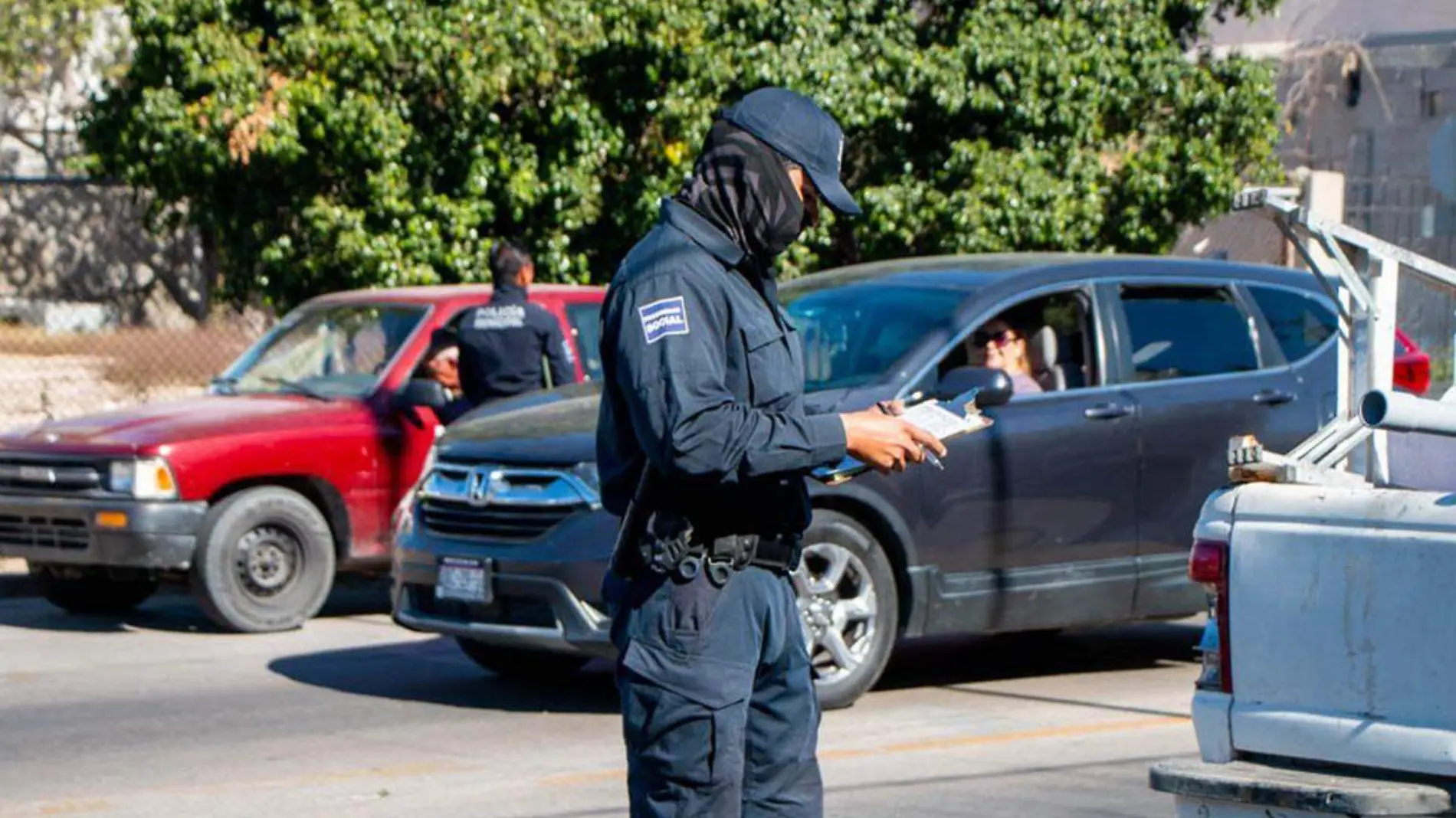 Accidentes policia la paz